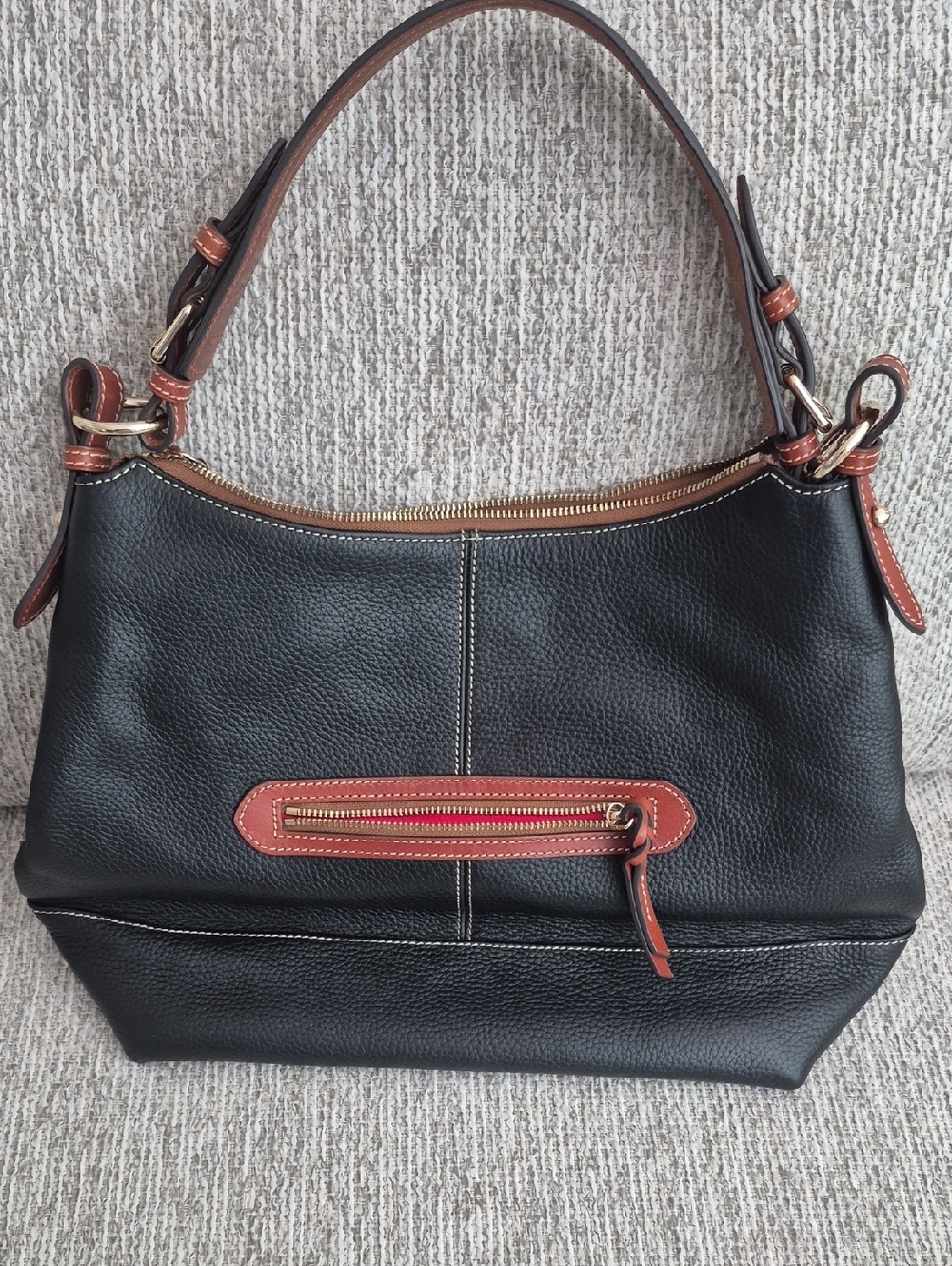 DOONEY & BOURKE DARK NAVY SHOULDER BAG & Credit Card PURSE - Picture 3 of 10